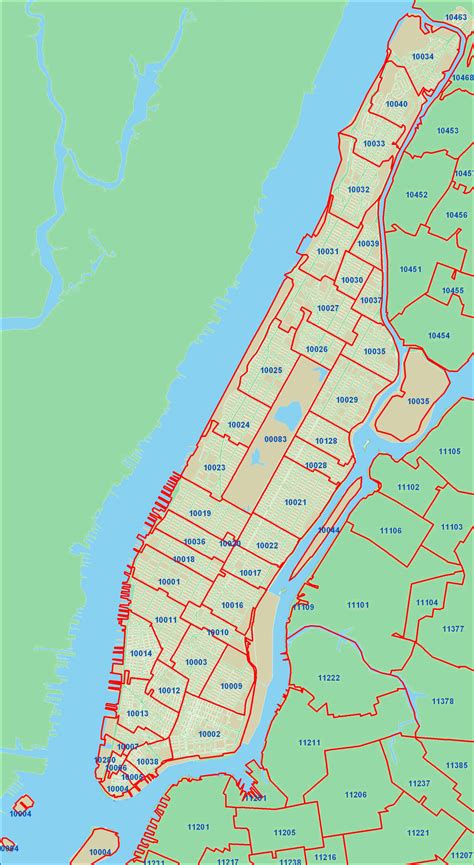 New York City Zip Codes