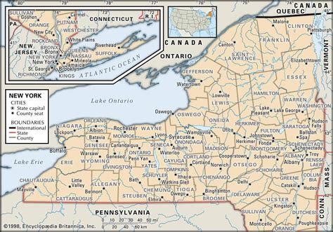 New York County Maps Interactive History Complete List