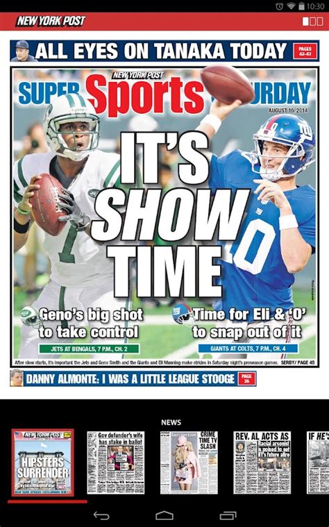 New York Post For Tablet Apps On Google Play