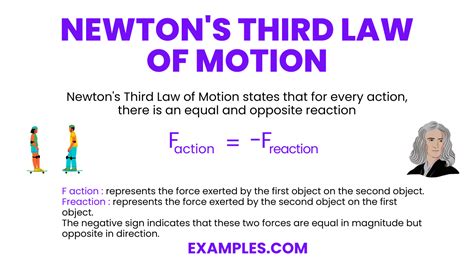 Newton S Third Law Of Motion 20 Examples How To Calculate