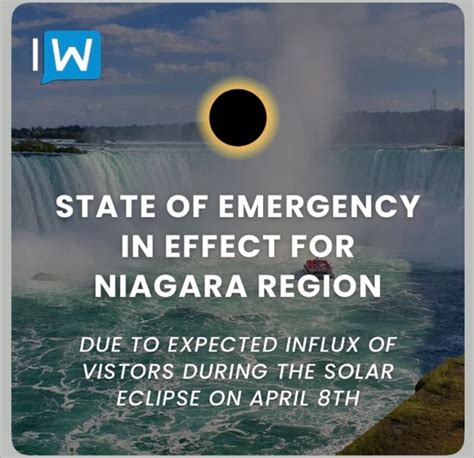 Niagara Region Declares State Of Emergency Days Ahead Of Rare Total