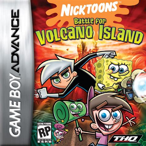 Nicktoons Battle For Volcano Island Box Shot For Game Boy Advance Nicktoons Battle For Volcano Island Box Shot For Game Boy Advance