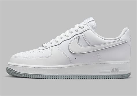 Nike Air Force 1 Low Amp Quot White Grey Amp Quot Dv0788 100 Sneakernews Com