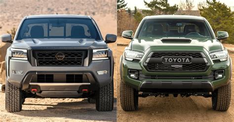 Nissan Frontier Vs Toyota Tacoma The Ultimate Midsize Truck Comparison For Rockwall Tx Drivers Cavender Nissan Of Rockwall
