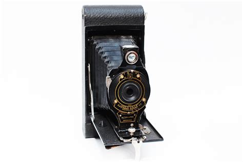 No 2A Folding Autographic Brownie Camera Changed From Square To Round