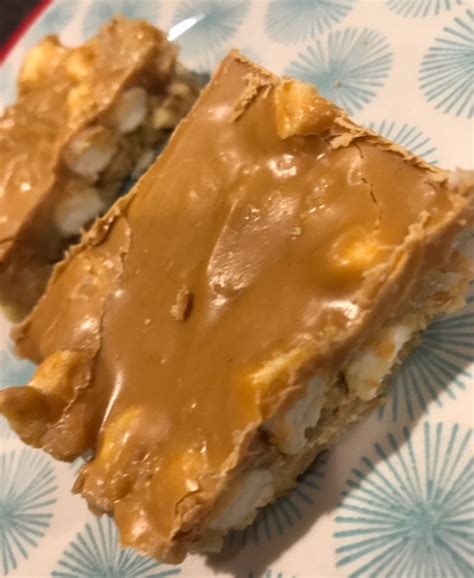 No Bake Butterscotch Bars