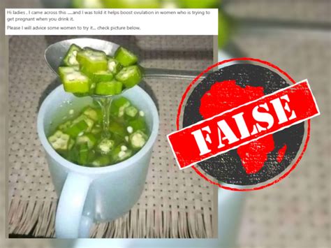 No Evidence That Okra Steeped In Water Will Help You Get Pregnant