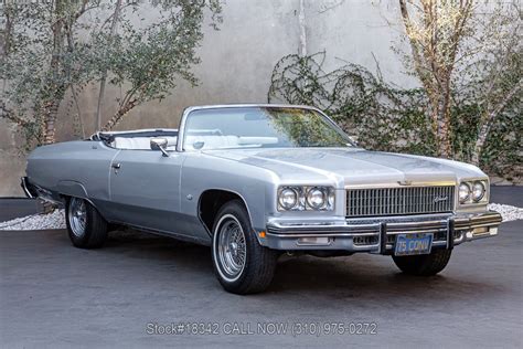 No Reserve 1K Mile 1975 Chevrolet Caprice Classic Convertible 400 For Sale On Bat Auctions Sold For 89 000 On August 5 2025 Lot 203 850 Bring A Trailer