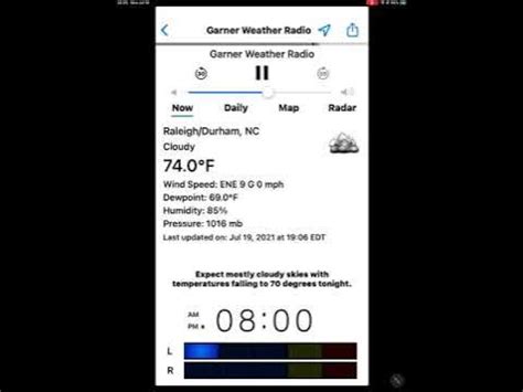 Noaa Weather Radio Wng706 In Garner Nc January 2026 Broadcast Cycle Youtube