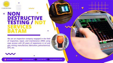 Non Destructive Testing Ndt Services Batam 62 812 2190 5917 By