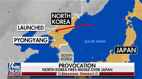 North Korea Shoots Missile Over Japan In Amp 39 Barbaric Amp 39 Act