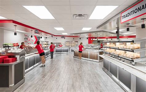 North Scott High School Servery Kitchen Renewal Improves Speed And Choices Legat Architects