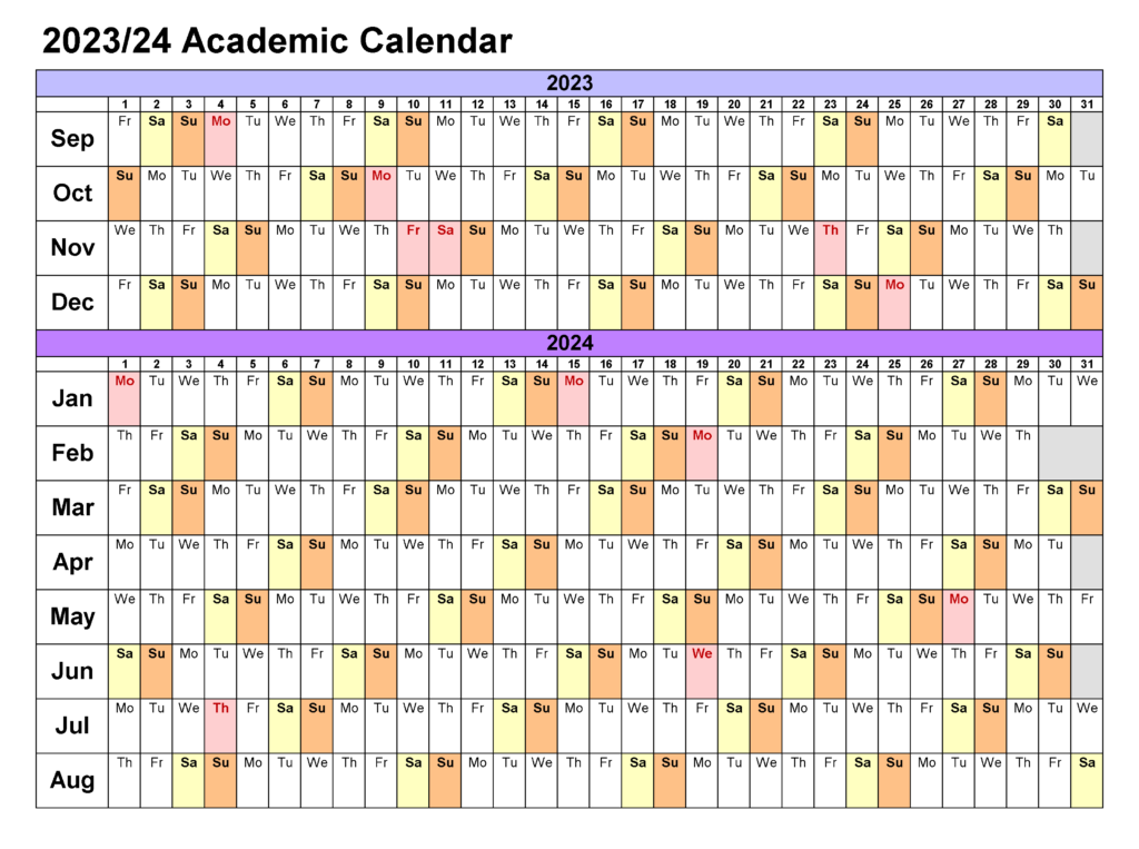 Northeastern University Calendar Dates