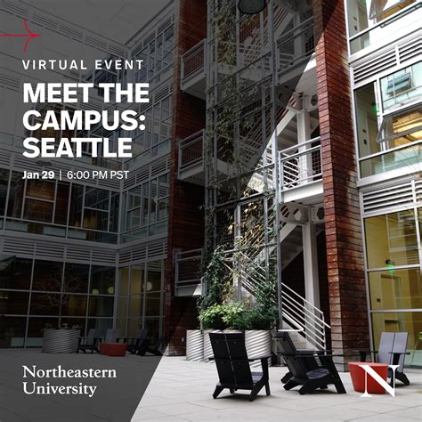 Northeastern University Seattle Campus Graphics