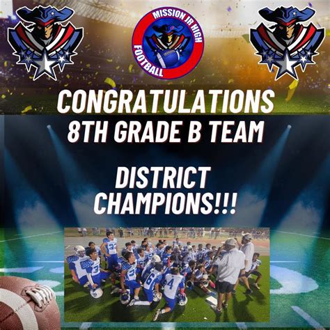 Not Only Are We Warriors But Our 8Th Grade A And B Football Team Are District Champions Congratulations Boys We Are So Proud Of You Not Only Are We Warriors But Our 8Th Grade A And B Football Team Are District Champions Congratulations Boys We Are So Proud Of You
