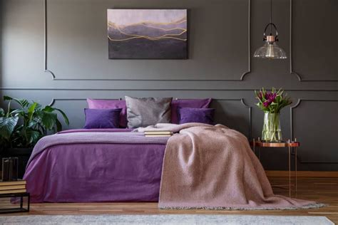 Not Your Shrinking Violet Here Are 10 Ideas For Decorating With Purple For A Modern Sexy Space