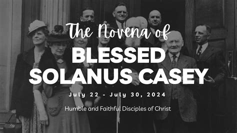 Novena Marks First Feast Day For Detroit S Blessed Solanus Casey Novena Marks First Feast Day For Detroit S Blessed Solanus Casey