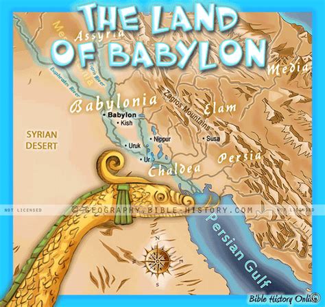 Now Where Is Babylon Situated From The Map Below We See Babylon On The East Side Of Ancient Israel