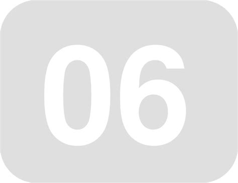 Numbers 06 Clip Art At Clker Com Vector Clip Art Online Royalty Free