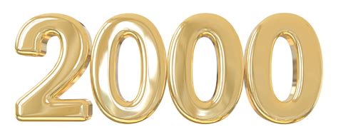 Numero 2000 Dorado 11296894 Png Numero 2000 Dorado 11296894 Png