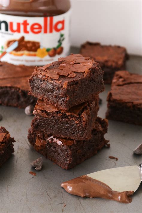 Nutella Brownies Recipe Nutella Us