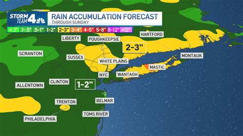 Ny 10 Day Weather Forecast More Rain And Storms Coming For Tri State