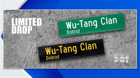 Nyc Celebrates Staten Island S Wu Tang Clan With Limited Edition Street Signs Cbs New York Nyc Celebrates Staten Island S Wu Tang Clan With Limited Edition Street Signs Cbs New York
