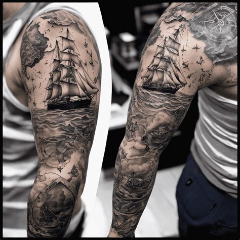 Ocean Tattoo Sleeve