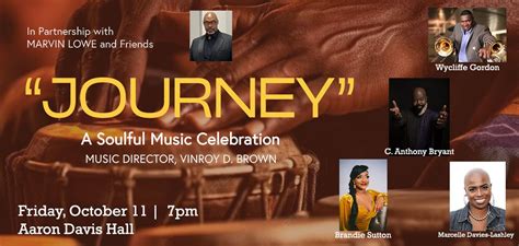 Oct 11 Journey A Soulful Music Celebration Returns To Aaron Davis