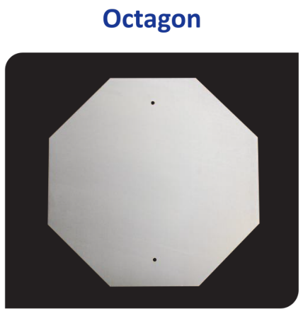 Octagon Custom Sign Blanks Octagon Custom Sign Blanks