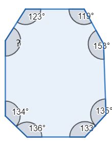 Octagon Shape Area Angles Lesson Study Com