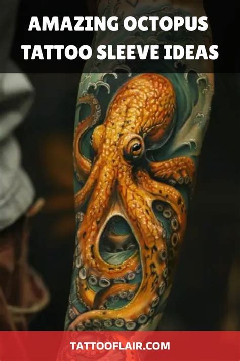 Octopus Tattoos Are Unique And Versatile These Fascinating Creatures