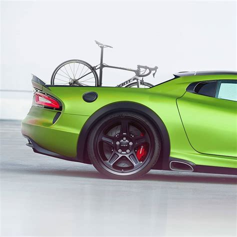 Of All Things This Dodge Viper Pickup Truck Rendering Boasts A Bicycle Rack Autoevolution