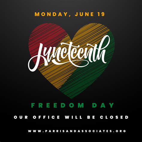 Office Closed On June 19Th Parris And Associates Rheumatology Office Closed On June 19Th Parris And Associates Rheumatology