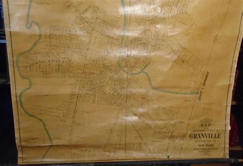 Official Map Of The Incorporated Village Of Granville Washington Co