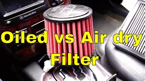 Oiled Air Filters Vs Conventional Air Filters O Reilly Auto Parts