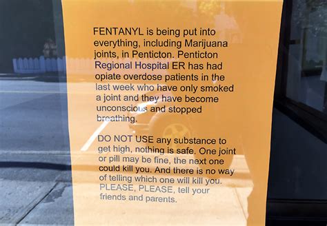 Okanagan Doctor S Office Warns Of Fentanyl Laced Marijuana But Is It