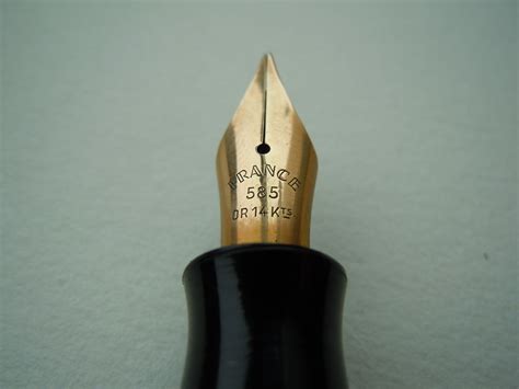 Old Fountain Pens Just For Fun A No Name French Art Nouveau Pen With A