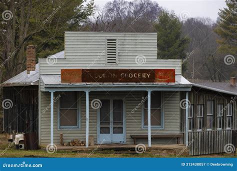 Old Grocery Store Building In Mt Solon Virginia Editorial Photography