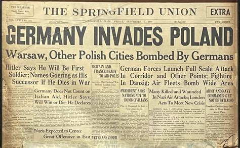 On This Day Nazi Germany Invades Poland
