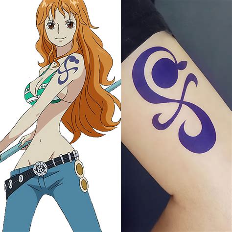 One Piece Nami Tattoo Cosplay Accessory Prop Gcosplay