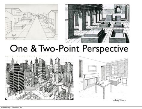 One Point Perspective Vs 2 Point Perspective