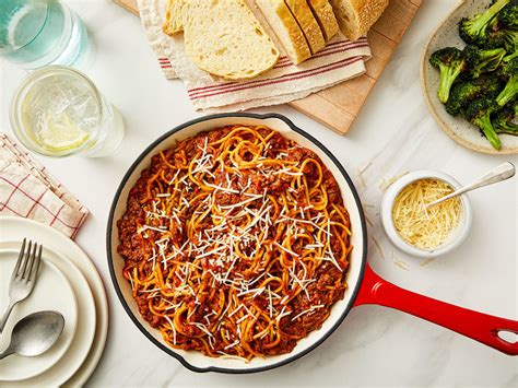 One Pot Spaghetti Bolognese Prego Sauces