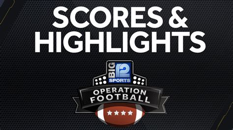 Operation Football Week 7 Scores Highlights