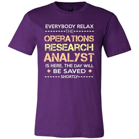 Operations Research Analyst This Is What An Awesome Operations Researc Teelime Unique T Shirts