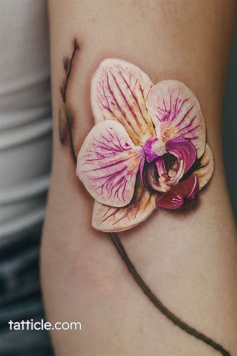 Orchid Flower Tattoo
