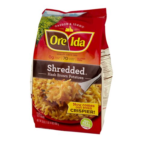 Ore Ida Country Hash Browns Shredded 30Oz Bag Garden Grocer