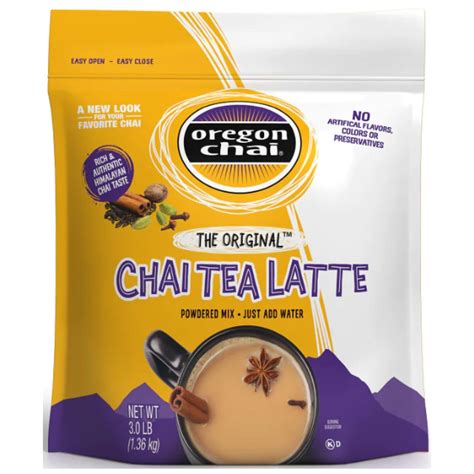 Oregon Chai The Original Chai Tea Latte Mix 3 Libras Mezcla De T Negro Oregon Chai The Original Chai Tea Latte Mix 3 Libras Mezcla De T Negro