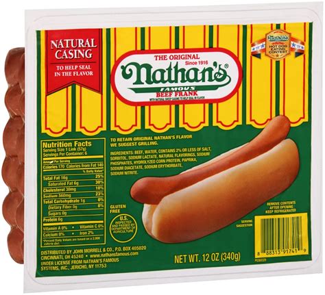 Organic Hot Dogs Nathan S Natural Casing Beef Franks Shop Hot Dogs At H E B Hot Dogs Costco