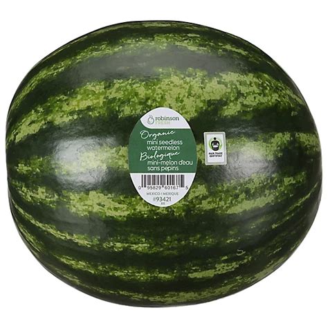 Organic Mini Seedless Watermelon Albertsons Organic Mini Seedless Watermelon Albertsons